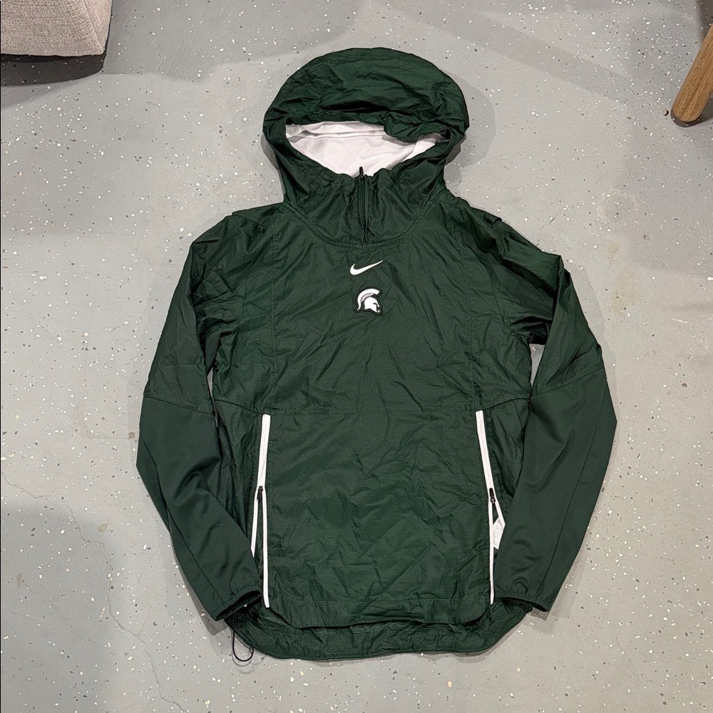 Nike Green Michigan State Spartans Lightweight Jacket